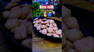 🌀 Rose milk flavour la coin biscuit 🍪  Coin biscuit recipe shorts rosemilk biscuit food [upl. by Cato]