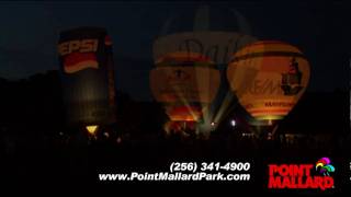 Balloon Glow at the Alabama Jubilee Point Mallard Decatur [upl. by Stutman]