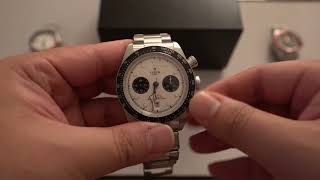 Tudor Black Bay Chrono Panda Unboxing [upl. by Ocirnor177]