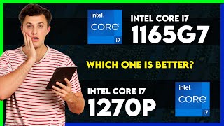 Intel Core i7 1165G7 vs Intel Core i7 1270P Comparison [upl. by Nivlak269]