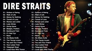 Greatest Hits Of Dire Straits  Top 20 Best Songs Of Dire Straits  Best Of Dire Straits [upl. by Rybma]