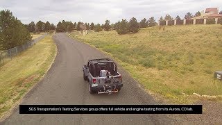 SGS Transportation  Vehicle and Engine Testing Aurora CO [upl. by Loziram]