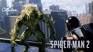 SPIDERMAN 2  Lizard Transformation Chase Scene amp Boss Fight  NO COMMENTARY  60FPS [upl. by Bender121]