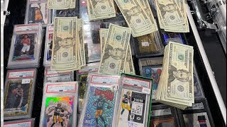 Burbank Card Show 2024 Tons Of Great Deals [upl. by Dirrej]