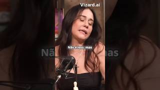 A espontaneidade de Alessandra Negrini podcast viralvideo entrevista [upl. by Leeann]