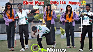 Blind Man Social Experiment Prank 😱  Social Experiment  Prank Video  Prank In India  Pranks [upl. by Frodine267]