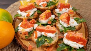 Chefs Kitchen  Unicoi Preserves  Glazed Smoked Salmon Bagel Bites [upl. by Kanya526]