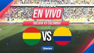 🔴 BOLIVIA vs COLOMBIA EN VIVO por las ELIMINATORIAS 2026 FECHA 9  Líbero [upl. by Celle]