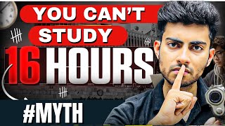 Why You cant study for 16 hours daily  Scientifically proved by AAYUSH KUMAR VERMA [upl. by Akenat340]