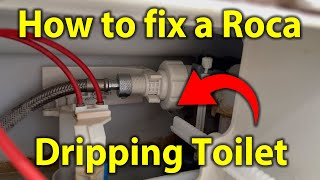 Roca Toilet Dripping  How to Fix a Concealed Cistern [upl. by Neeloj]