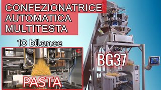 Confezionatrice Multitesta per pasta secca corta 10 Bilance [upl. by Belldas791]