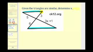 Solving for Unknown Values Using the Properties of Similar Triangles [upl. by Derk]