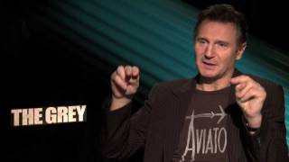 THE GREY interviews with Liam Neeson and Dermot Mulroney [upl. by Fabiola]