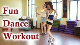 Fun Dance Workout 12 Minute At Home Cardio Music Routine For Weight Loss  Beginners Fitness [upl. by Isyad]