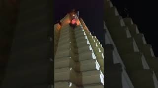 LIGHT LAMPING ON THE PILLAR AT SHRI KOLHAPUR MAHALAXMI DEVI TEMPLE KOLHAPUR 🙏🙏🙏🙏🙏 [upl. by Halie]