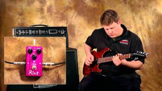 Suhr Riot Distortion Pedal IN DEPTH DEMO [upl. by Gesner]