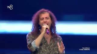 The Voice  Shes Gone  Steelheart  Cover  Amazing Performance  Bartu Gülhan [upl. by Eriha]