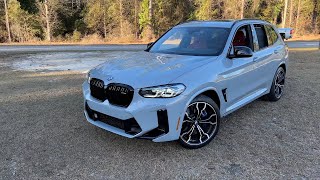 Walkaround 2022 BMW X3 M Competition and POV Test Drive [upl. by Harret]