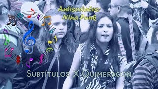 Niña punk  Antisociales  Con subtítulos [upl. by Hallagan]