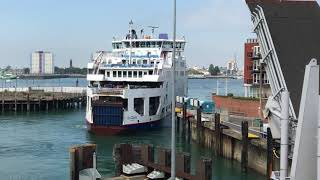 WightLink Ferry Arriving in Portsmouth [upl. by Leake869]