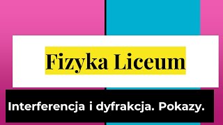 Interferencja i dyfrakcja Pokazy 2 z 2 [upl. by Kloster]