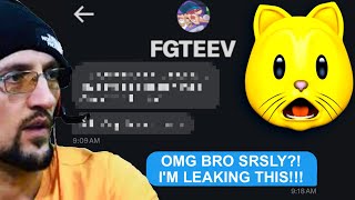 I EXPOSED FGTEEV IN 4K WITH LEAKED DMS [upl. by Feledy]