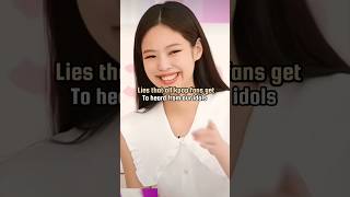 lies that all kpop fans get to hear from our idols kpop jennie blackpink lisa jisoo rose [upl. by Nuhsar638]