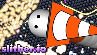 Slitherio MELHOR PARTIDA  60000 DE MASSA [upl. by Eniron]