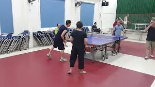 How can I make table tennis more fun Table Tennis Matchs Funny 193 [upl. by Gibby]