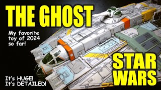 Star Wars The Ghost Unboxing amp Review Micro Galaxy Squadron Jazwares Rebels Ahsoka Vehicle [upl. by An]