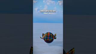 2 vs 100 Divisions Cloth simulation in blender shorts blender [upl. by Vaasta]