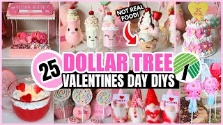 Dollar Tree VALENTINES DAY DIYS 2023 💕│ CLEVER easy hacks amp decor YOULL Love [upl. by Thetisa]