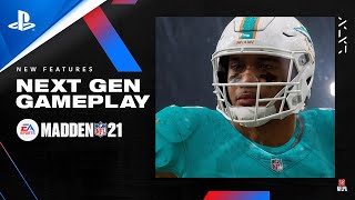 Madden NFL 21 – Next Gen Gameplay Trailer  PS5 [upl. by Nikola774]