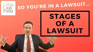 The Stages of a Lawsuit Explained [upl. by Aliemaj]