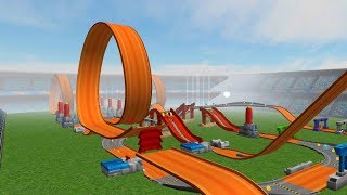 HOT WHEELS TRACK BUILDER GAME Torque Twister  Twinduction Sets Gameplay Video [upl. by Jevon256]