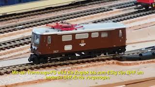 H0e  Mariazellerbahn  1099  Ötscherbär  Lok umsetzen mit WinDigiPet [upl. by Divadnoj]