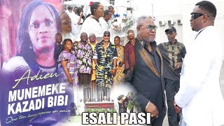 HOMMAGEYA BIBI KAZADI SANDRA KAZADI INCONSOLABLE DEVANT CORPS YA GRANDE SOEUR NAYE [upl. by Nolava242]