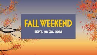 Connecticut College Fall Weekend 2018 [upl. by Glad]