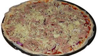 Pizza Thunfisch Italian Pizza recipeጥዑም ኢታልያን ፒሳ [upl. by Goldstein955]