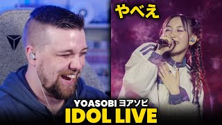 YOASOBI  IDOL LIVE Saitama Super Arena  Reaction [upl. by Lleze]