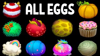 All Eggs  My Singing Monsters Seasonal Shanty Sound and Animation [upl. by Enirbas504]