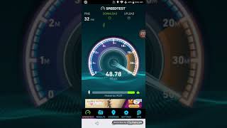 Globes GO BIG 600GB 50mbps Speed Test VDSL2 [upl. by Glennis]