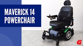 GMobility Merits Maverick 14 Power Wheelchair [upl. by Dafna]