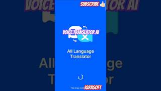 free Voice translator AI shorts voice translator [upl. by Ardnauqal]