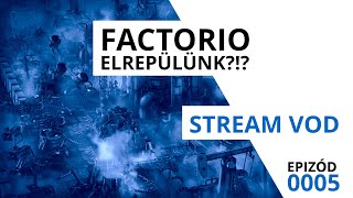 Factorio  Elrepülünk  gameplay 05 [upl. by Ario]