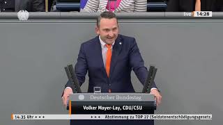 Soldatenentschädigungsgesetz Soldatenversorgungsrecht  Rede im Deutschen Bundestag [upl. by Launce]