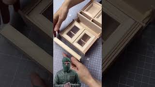 Amazing Creative miniature Wood Art art miniature woodworking [upl. by Llerahs529]