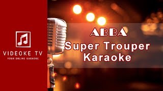 🎤 Abba  Super Trouper Karaoke  Videoke TV 🎤 [upl. by Iverson]