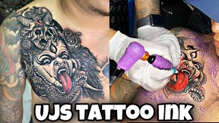 Kali tattoo  Tattooist ujs  at Ujs tattoo ink  Tattoo Nepal [upl. by Bullivant]