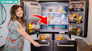 ULTIMATE fridge organization ideas easy to maintain [upl. by Nirb]